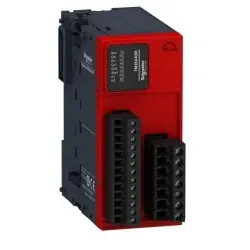 Schneider Electric TM3SAK6R Sicherheitsmodul, Modicon TM3, PLe / Kat4 / SIL3, 3 Funktionen, 24 VDC, Schraubklemmen
