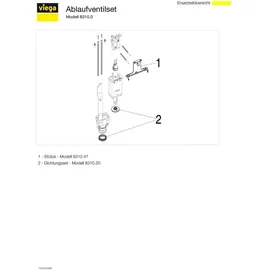 Viega 8310 Umrüstsatz Sanitär-Montagezubehör