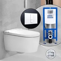 Geberit AquaClean Sela mit WC-Sitz Weiß matt