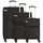 d & n Travel Line 6704 Koffer-Set 3-tlg. schwarz