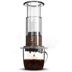 AeroPress Kaffeebereiter Coffee Maker Clear weiß