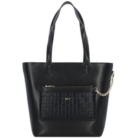 DKNY Simona Shopper Tasche Leder 25 cm blk-gold