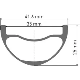 DT Swiss HXC 1501 SPLINE 27,5" HYBRID 35 mm