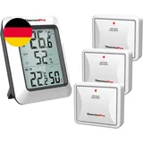 Thermopro Funk Thermo-Hygrometer Thermometer Hygrometer Klima-Monitor Funkwetter