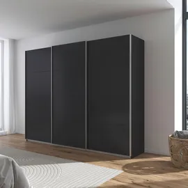 Rauch »Kleiderschrank Schrank Garderobe AGORDO mit Dekor- oder Hochglanzfront«, (in zwei Griff-Farben), durchdachte Innenausstattung, in 4 Breiten und 2 Höhen MADE IN GERMANY, grau