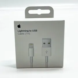 Apple USB-A auf Lightning 1 m Weiß