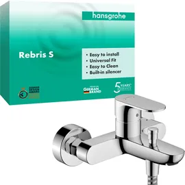 Hansgrohe Rebris S Einhebel- Wannenmischer Aufputz chrom