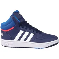 Adidas Hoops Mid Shoes Schuhe, Dark Blue/Blue Rush/Turbo, 37 1/3