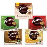 Senseo Pads Probierbox mit 5 Sorten 66 Kaffeepads 5er Vielfaltspakets ‎555g Box