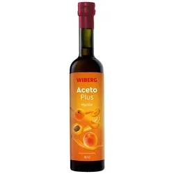 WIBERG AcetoPlus Marille, Essig-Fruchtzubereitung mit dezenter Säure (500 ml)