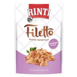 Rinti Filetto Huhn & Schinken in Jelly 24 x 100 g