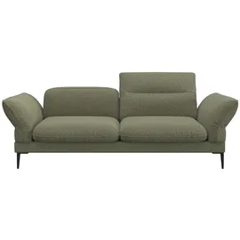 flexlux Couch Polyester 2,5-Sitzer Grün