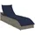 vidaXL Klappliege 111 x 58 x 23 cm Grau