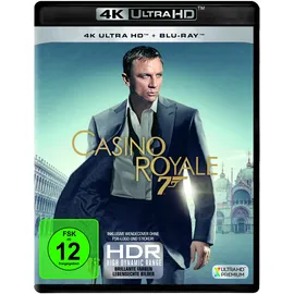 James Bond - Casino Royale (4K-UHD + Blu-ray) (Medium)