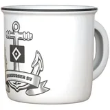 HSV Hamburger SV Tasse Emaille