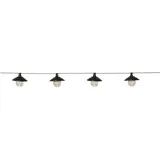 Star Trading Mini-Lichterkette LED 2 m Schwarz
