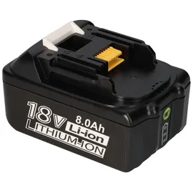 Makita 18V Akku passend für Makita Akku 18V 8Ah BL1860 BL1850 BL1850B BL1860 BL1860B BL1840B BL1840 BL1830 BL1835 BL1845 194204-5 LXT-400