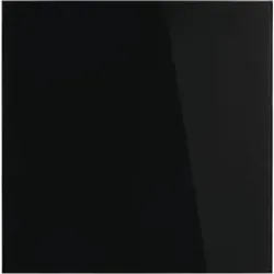 Magnetoplan Design-Glasboard, magnetisch, tief-schwarz, 400 x 400 mm