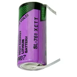 Tadiran Sonnenschein Inorganic Lithium Battery SL761/T mit Lötfahnen