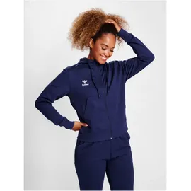 hummel hmlGO 2.0 Zip Hoodie Woman" in blau, XL