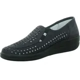LONGO Komfort Slipper Damen Blau 37