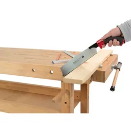 Rikta Hobelbank Holz 140 x 50 cm braun