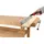 Rikta Hobelbank Holz 140 x 50 cm braun