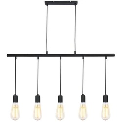 Brilliant Pendelleuchte Metta schwarz matt E27 max. 40W