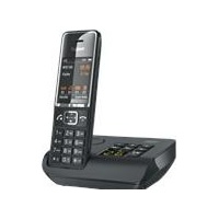 Gigaset Comfort 550A, Telefon, Schwarz