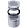 Inefa Ablaufstutzen zum Schrauben für Kastenrinne PVC NW 115/DN 100 Grau