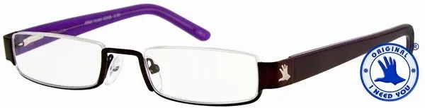 I NEED YOU Anna-Aubergine-+ 1,00 - Damen, Herren