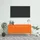 vidaXL TV-Schrank Lowboard 105x35x15 cm Orange Metall