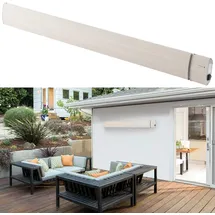 Semptec Profi-IR-Dunkelheizstrahler, Fernbedienung, Keramik, 3.100 Watt, IP65