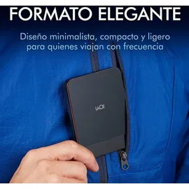 LaCie Portable SSD 2 TB USB-C schwarz STHK2000800