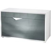 Vladon Kolmio 85 x 50 x 33 cm Sitzbank / grau