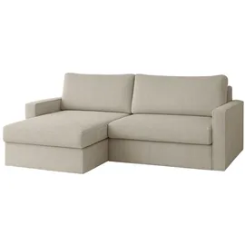 kaiser möbel Eckcouch Stoff 2-Sitzer Beige