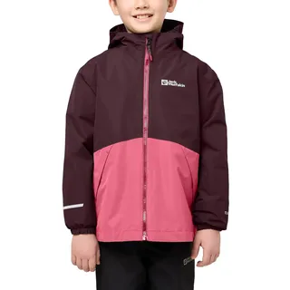 Jack Wolfskin Iceland 3in1 Jacke - Boysenberry / Pink - 92 cm