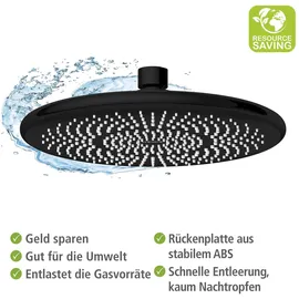 Wenko Regenduschkopf Watersaving Ø 22,5 cm (BT 22.50x22.50 cm)