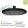 Wenko Regenduschkopf Watersaving Ø 22,5 cm (BT 22.50x22.50 cm)
