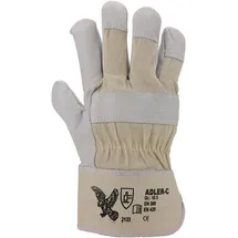 ASATEX Handschuhe Adler-C Gr.10,5 naturfarben Leder