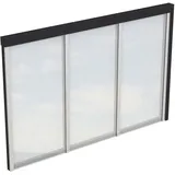 SKANHOLZ Carport-Seitenwand 3,05 x 2,00 m grau