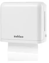 Satino Falthandtuchspender small, PT3-kompatibel 331020 , Maße: 327 x 283 x 151 mm, Farbe: weiß