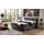 Uno Boxspringbett 180 x 200 cm H2 Grau