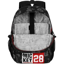 Disney Micky Maus Year-FAN Fight Rucksack Schwarz