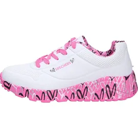 SKECHERS UNO LITE-LOVELY LUV Kinder Pink/Weiß 39