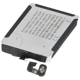 AccuCell Akku passend für Apple Watch 6 40mm, A2291, Li-Polymer, 3,85V, 265mAh, 1,0Wh, ohne Werkzeug