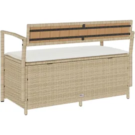 vidaXL Gartenbank 55 x 74 x 55 cm Beige