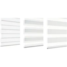 GARDINIA Doppelrollo Easyfix 60 x 150 cm Weiß