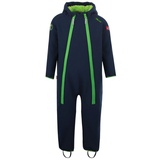 TROLLKIDS Nordkapp Overall - Navy / Green - 80