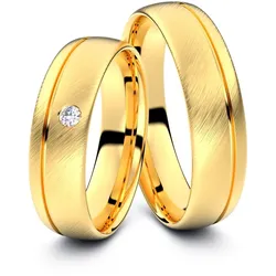 Trauringe Gelsenkirchen 333er Gelbgold - 9110